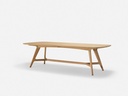 Forrest Elliptical Teak Table
