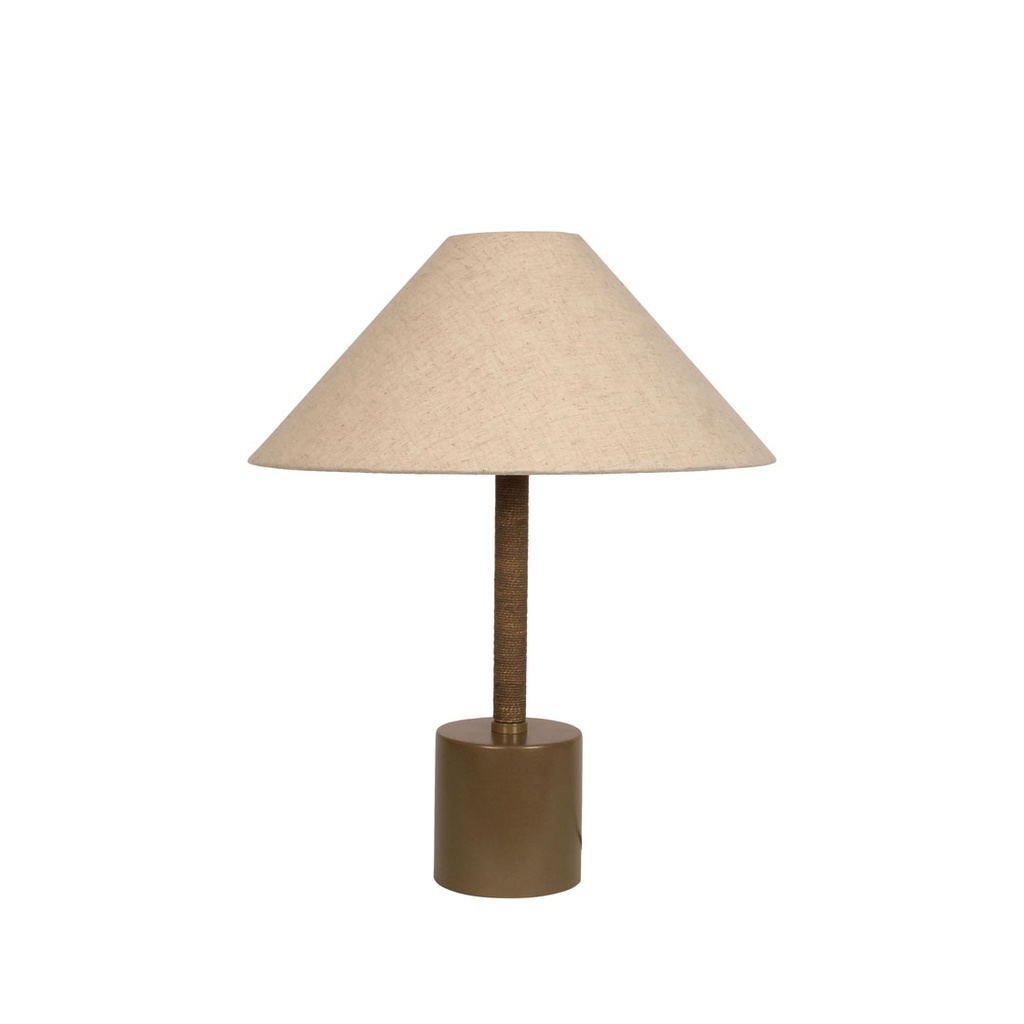 [EASTON-COLLINS-TABLE-LAMP-OLIVE-GREEN-ECRU-LAMP-EASTON-COLL-TBL-ECRU] Easton Collins Table Lamp - Olive Green - Ecru