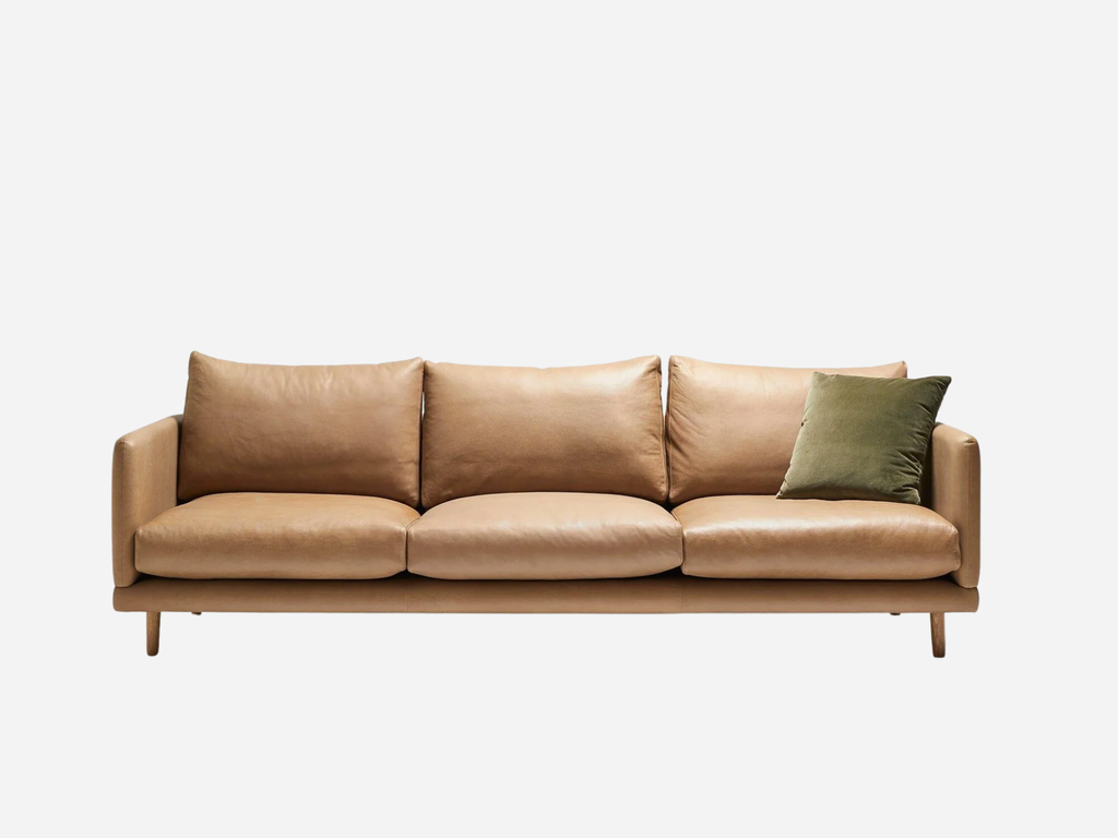 [8254116921572] Avoca Leather Sofa
