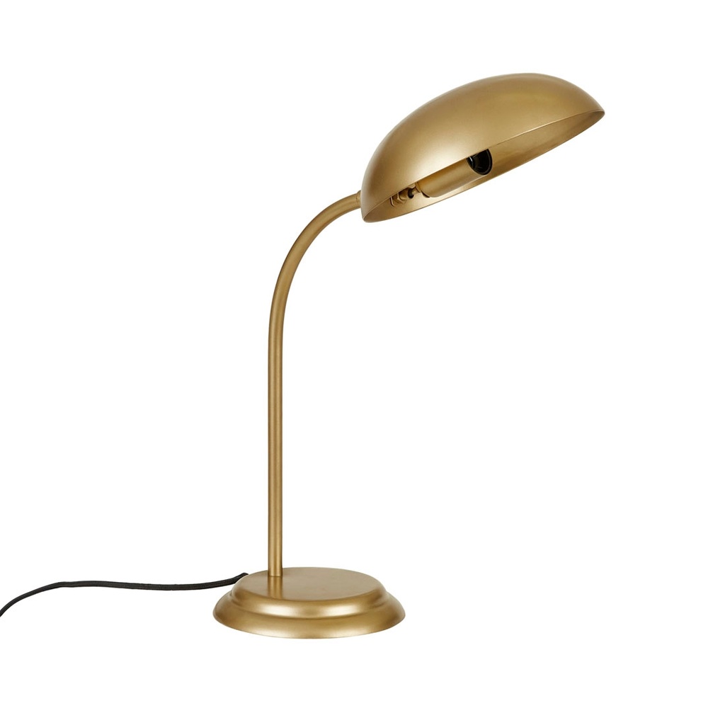 [EASTON-HALO-DESK-LAMP-ANTIQUE-BRASS-LAMP-EASTON-HALO-DSK] Easton Halo Desk Lamp - Antique Brass