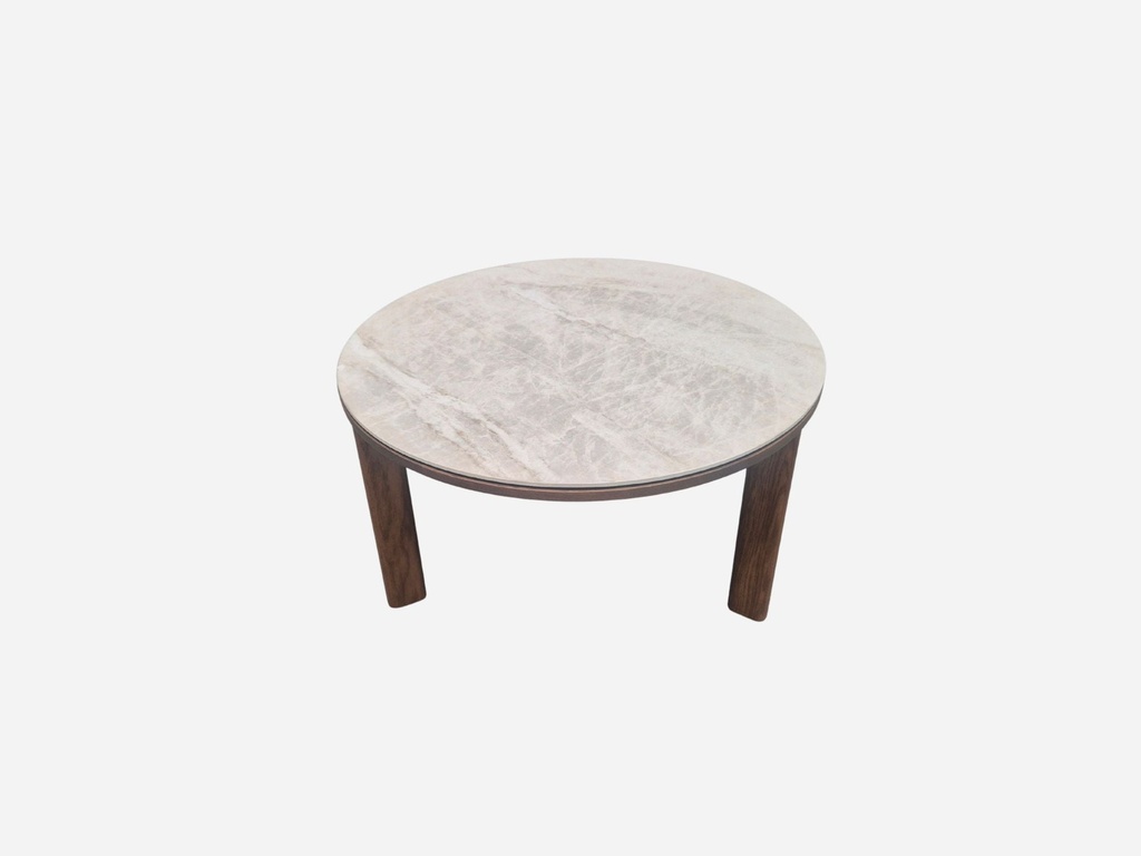 [8735763366116] Otway Coffee Table 70cm in Light Walnut