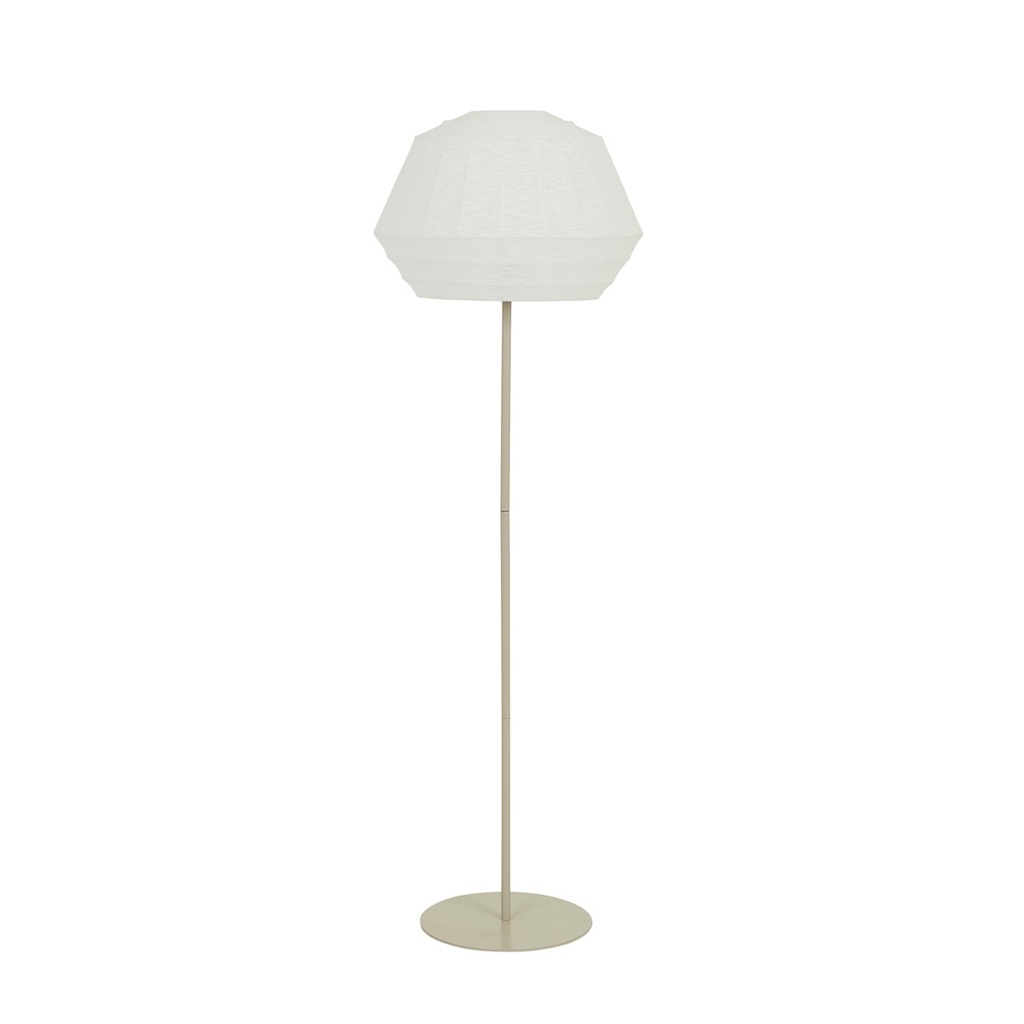 [EASTON-HARLOW-FLOOR-LAMP-FOSSIL-COCONUT-LAMP-EASTON-HARL-FLR-COCONUT] Easton Harlow Floor Lamp - Fossil - Coconut