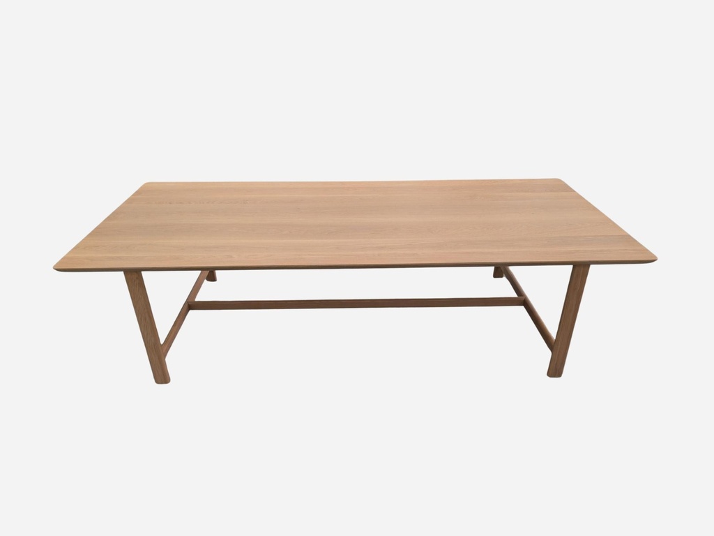 [9186174927076] Otway Trestle Table 255cm in Natural