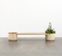 Xylem Planters with Bench