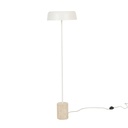 Easton Marquee Floor Lamp - Travertine - Matt Ivory