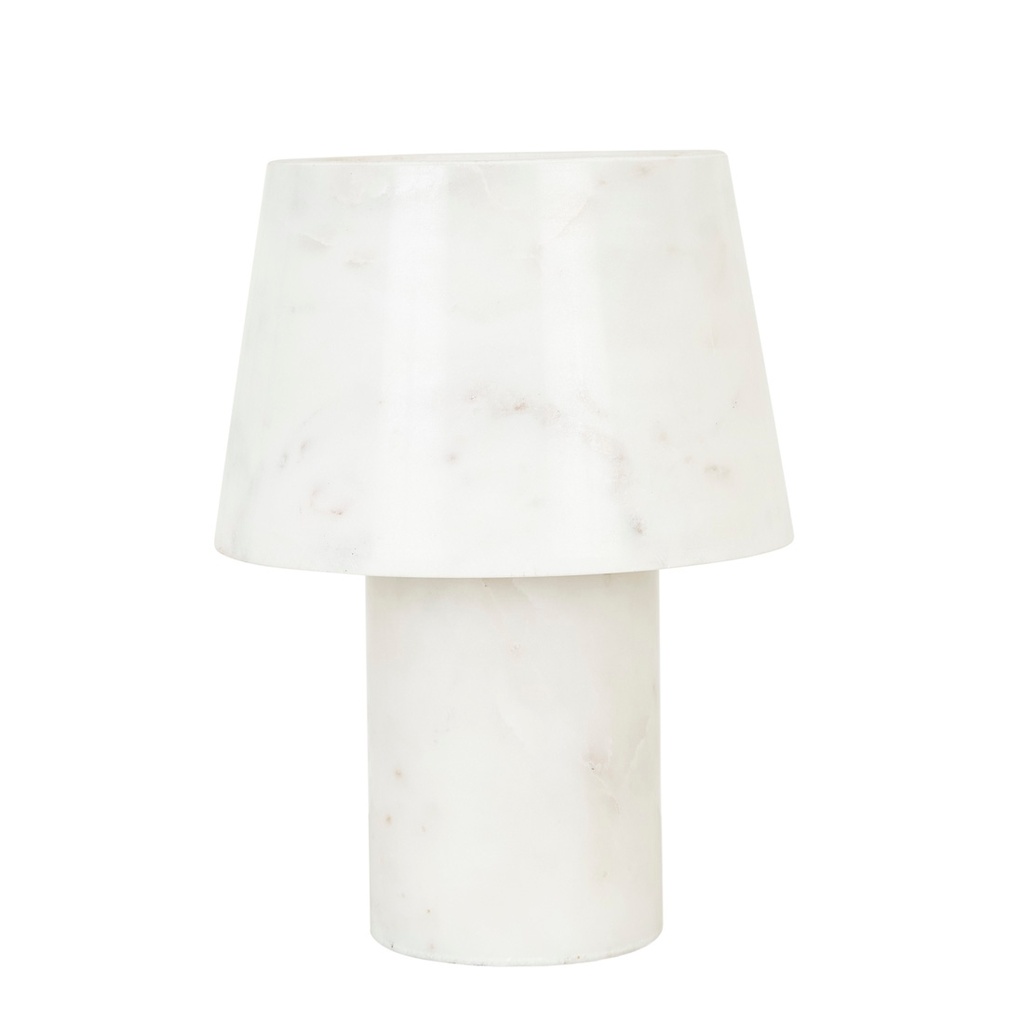 [EASTON-OSHA-TABLE-LAMP-WHITE-MARBLE-LAMP-EASTON-OSHA-TBL] Easton Osha Table Lamp - White Marble