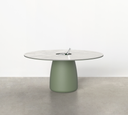 Correa Table – Porcelain with Ice Bucket
