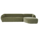 Madrid Slope Right Chaise Sofa Set - Clover
