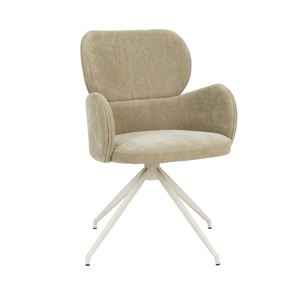 [EDWIN-SPIDER-LEG-OFFICE-CHAIR-PISTACHIO-MATT-BONE-CH-EDWIN-SPI-OFF-MATT-BONE] Edwin Spider Leg Office Chair - Pistachio - Matt Bone