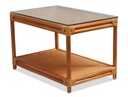 Cancun Natural Cane Coffee Table - Rectangle