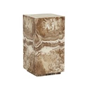 Elle Block Low Plinth - Espresso Onyx