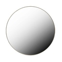 Elle Round Mirrors - Brushed Gold