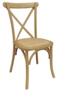 In Stock - Athena Two Cross Back Chair - Rattan Seat
