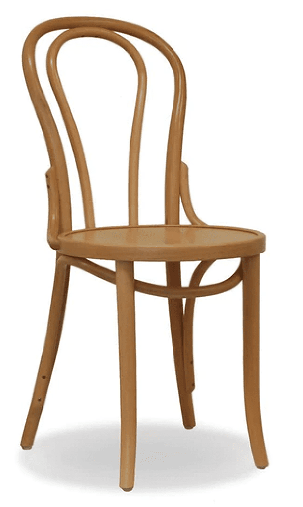 [NF060007 Natural] PAGED A-1842 'Bon Uno' Bentwood Side Chair - Natural