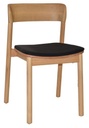 Matilda Timber Dining Chair with Upholstered Seat