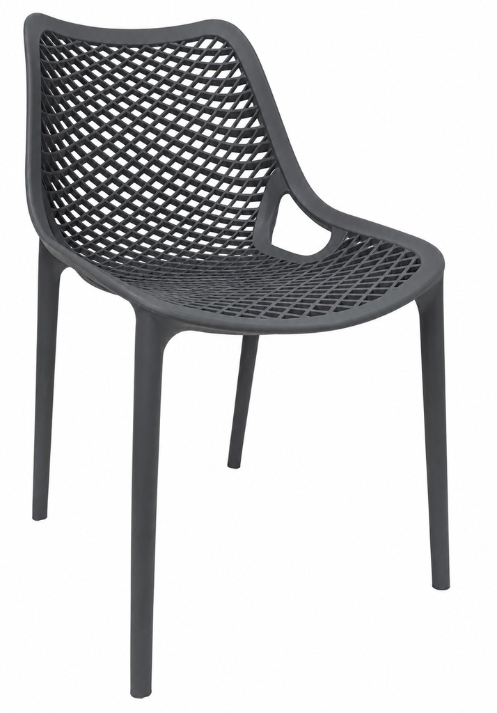 [NF080487] In Stock - Skye Outdoor Chair - Anthracite
