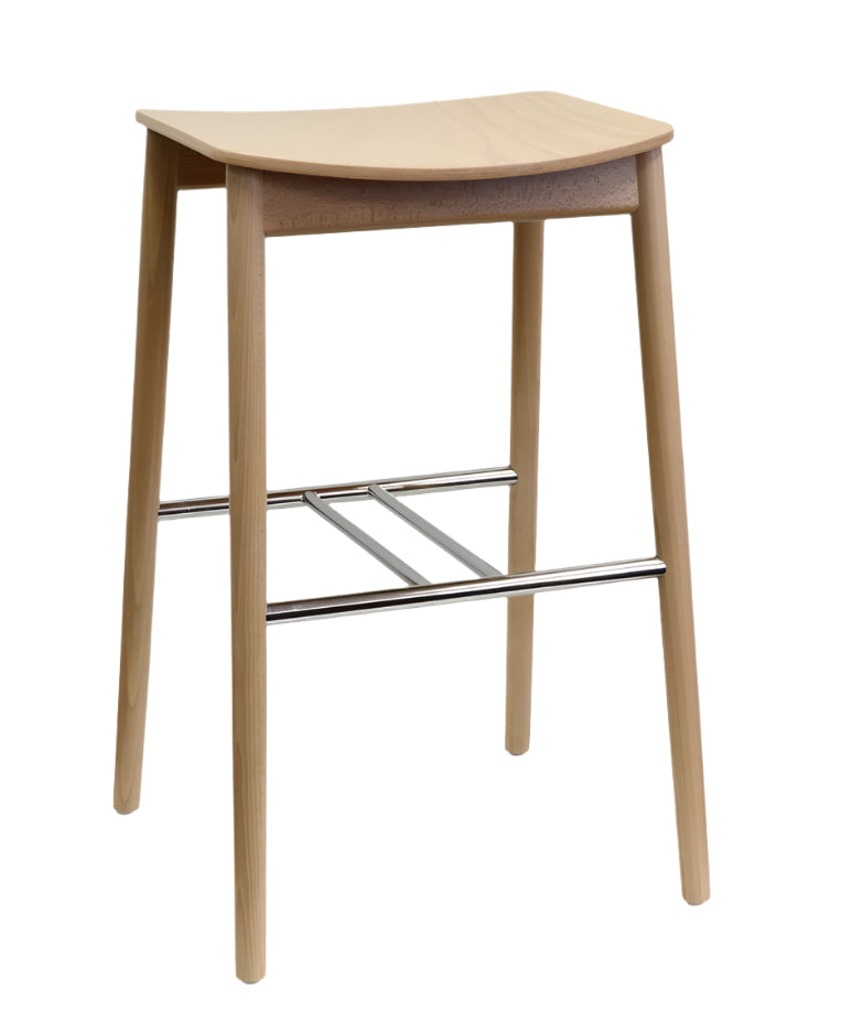 PAGED C-4390 'Ainslee - Prop' Bentwood Stool