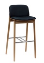 PAGED H-4390 'Ainslee - Prop' Bentwood Bar Stool