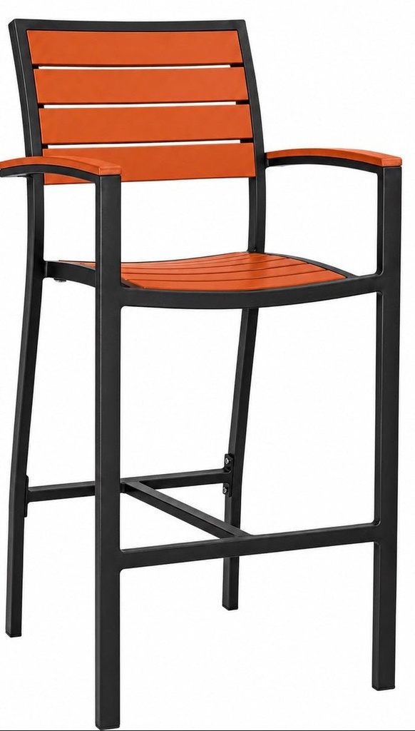 Spruce Outdoor Alu Barstool with Arms