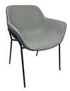 Malory Tub Chair - Metal Legs