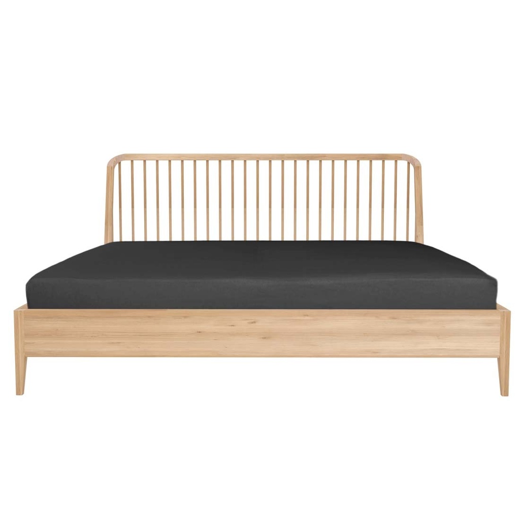 [ETHNICRAFT-SPINDLE-BEDS-OAK-BED-ETH-SPIN-X] Ethnicraft Spindle Bed - Oak