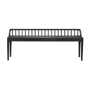 Ethnicraft Spindle Bench Seat - Black Oak
