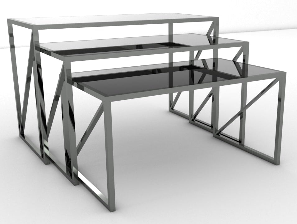 [NF510001] Solomon Nesting Buffet Tables