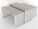 Stilton Buffet Nesting Tables