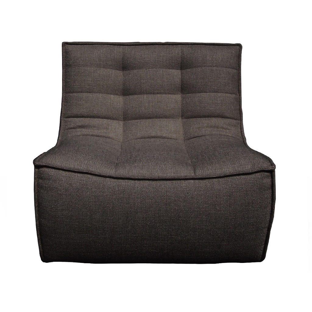 Ethnicraft Slouch 1 Seater Centre Sofa - Dark Grey
