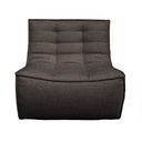 Ethnicraft Slouch 1 Seater Centre Sofa - Dark Grey