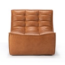 Ethnicraft Slouch 1 Seater Centre Sofa - Old Saddle