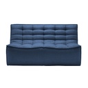 Ethnicraft Slouch 2 Seater Sofa - Blue