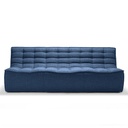 Ethnicraft Slouch 3 Seater Sofa - Blue