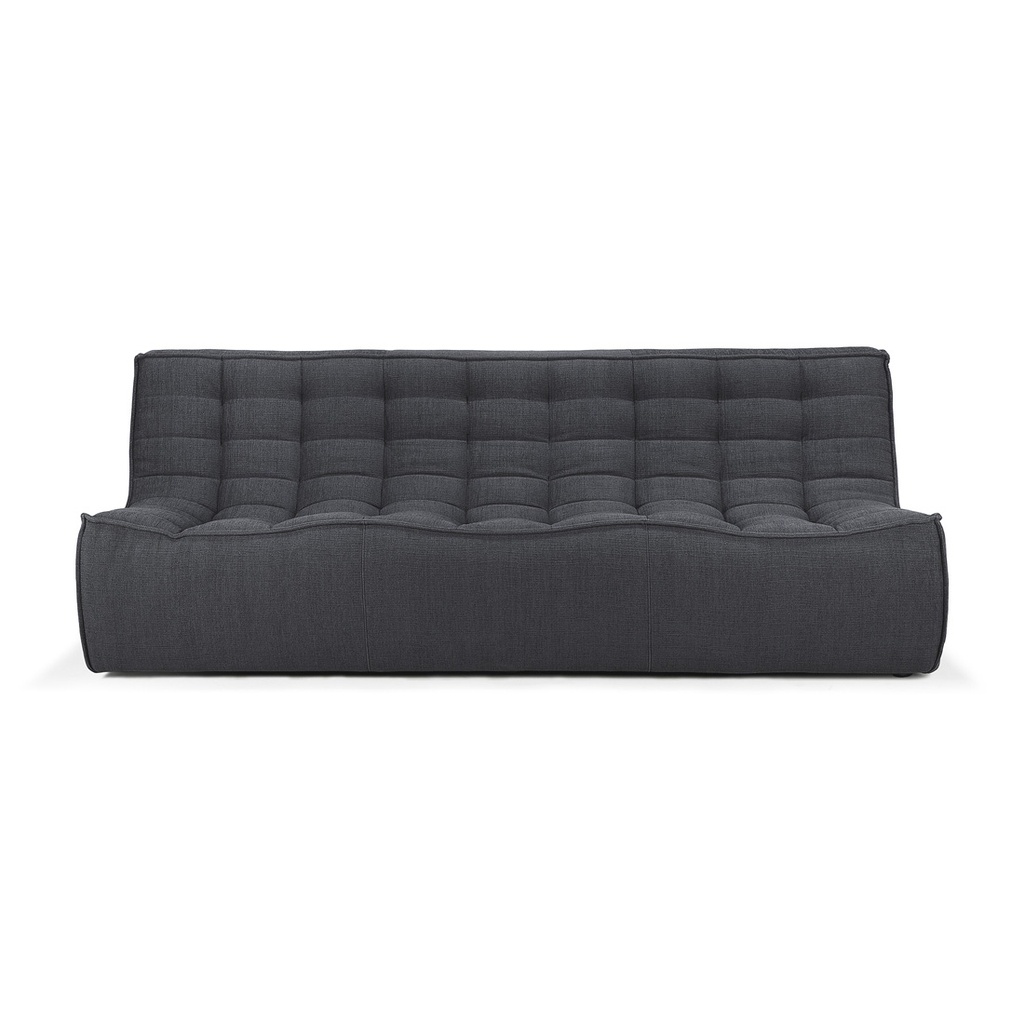 [ETHNICRAFT-SLOUCH-3-SEATER-SOFA-ECO-GRAPHITE-SOF-ETH-SLCH-3S-EGRA] Ethnicraft Slouch 3 Seater Sofa - Eco Graphite