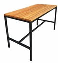 Outdoor Smart Dry Bar with Slatted Top