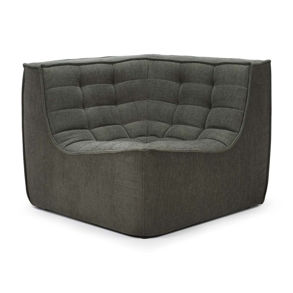 Ethnicraft Slouch Corner Sofa - Eco Moss
