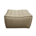 Ethnicraft Slouch Ottoman - Dark Beige