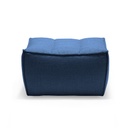 Ethnicraft Slouch Ottoman - Blue