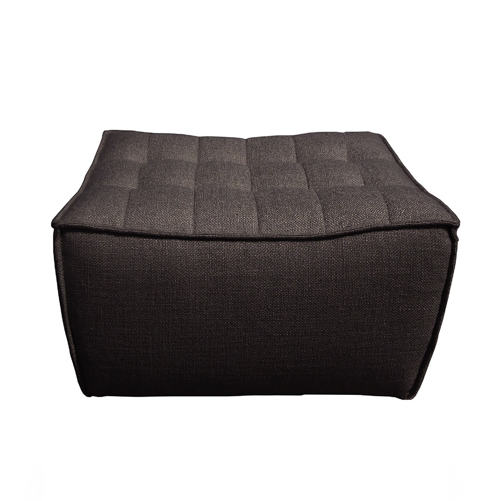 Ethnicraft Slouch Ottoman - Dark Grey