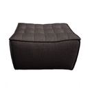 Ethnicraft Slouch Ottoman - Dark Grey