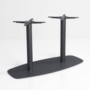 Contour Twin 1200mm Dining Table Base