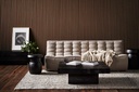 Ethnicraft Slouch 5-Seater Open End Left Chaise - Beige