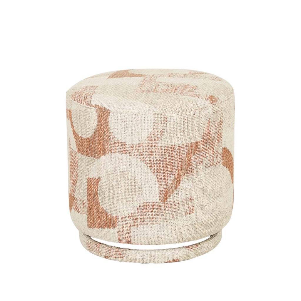 Kennedy Ridge Ottoman - Sunset