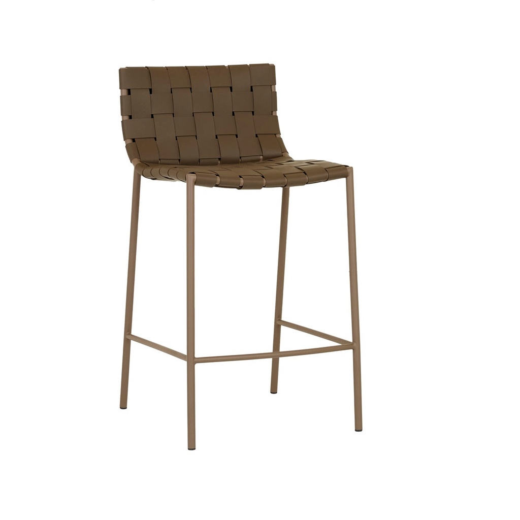 [EVERLY-BARSTOOL-CAROB-MATT-CAROB-BS-EVER-X-MATT-CAROB] Everly Barstool - Carob - Matt Carob