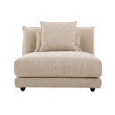 Felix Crest 1 Seater Centre Sofa - Moonbeam