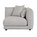 Felix Crest 1 Seater Right Corner Sofa - Cloud Speckle