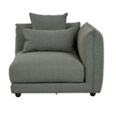 Felix Crest 1 Seater Right Corner Sofa - Olive Leaf