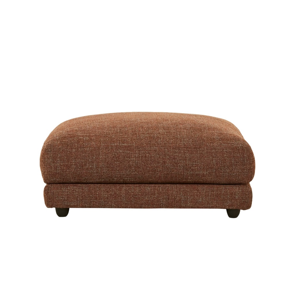 Felix Crest Ottoman - Auburn Weave