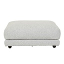 Felix Crest Ottoman - Cloud Speckle