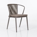 Weaving Rope Dining Chair Restaurant Cafe Garden Rope Chair